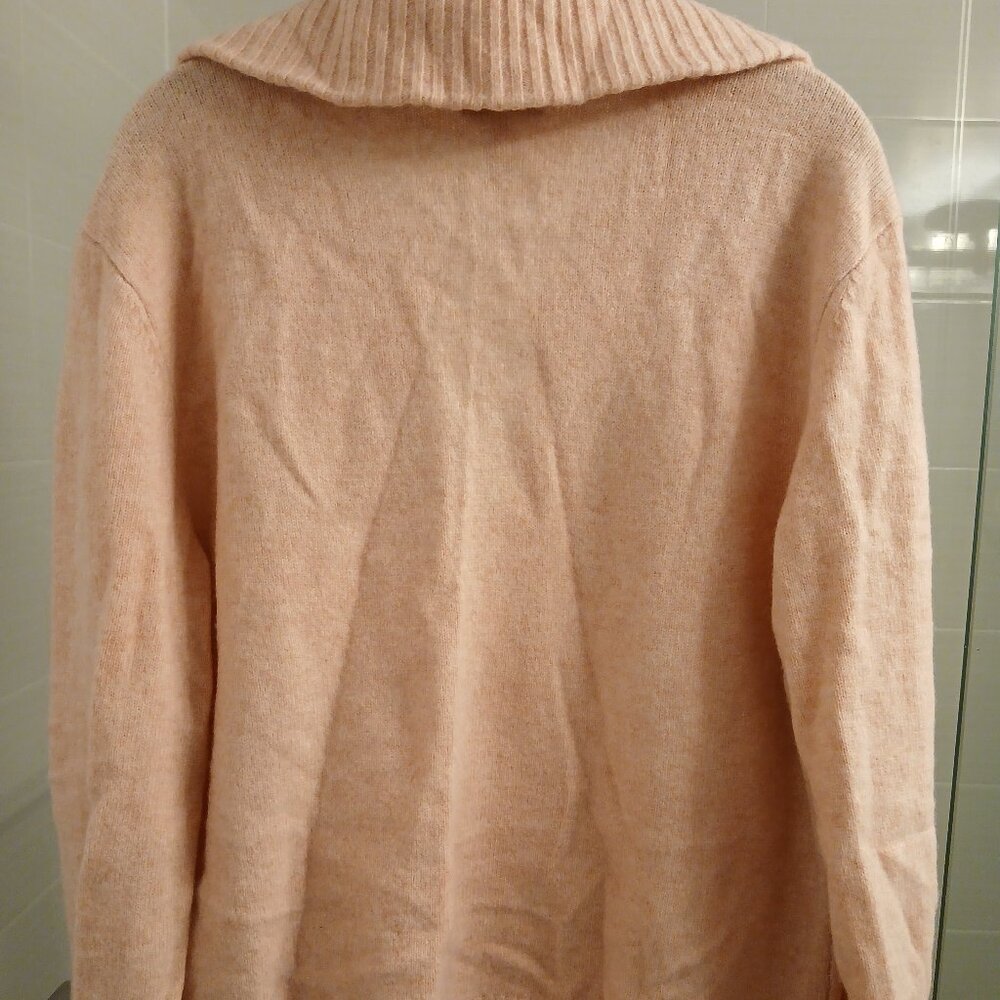 REISS rylee wool & cashmere collar sweater - Picture 8 of 9